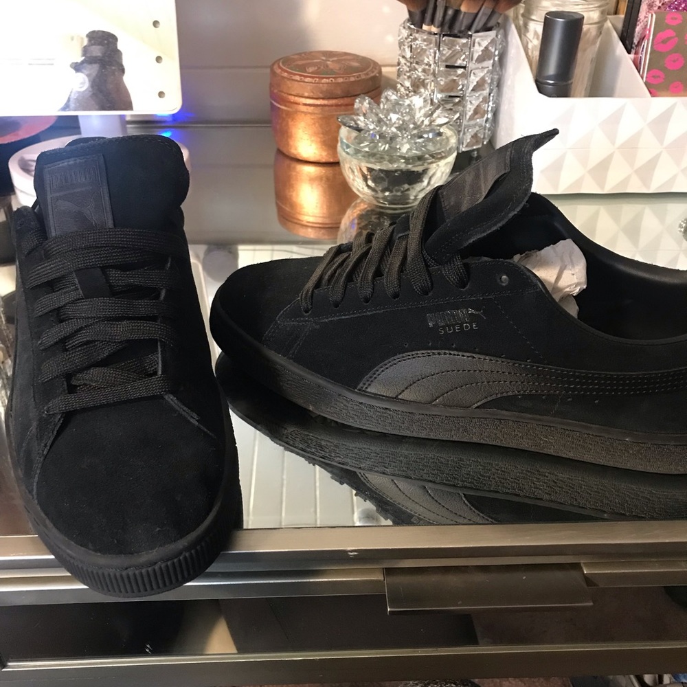Puma Suede All Black